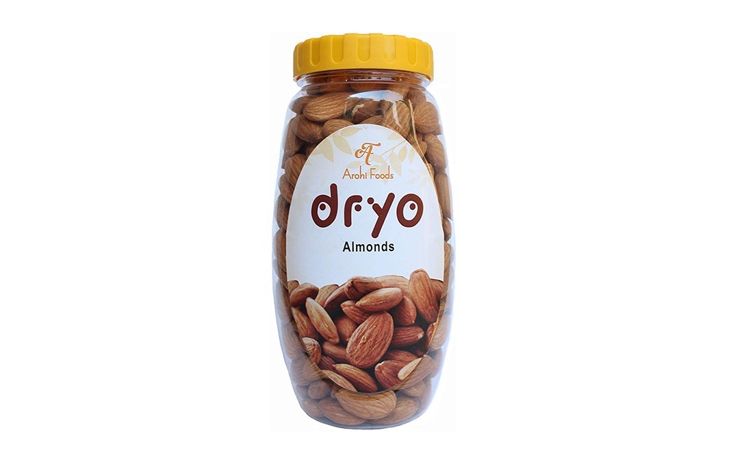 Dryo Almonds    Plastic Jar  250 grams